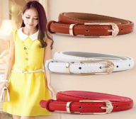Fine belt female casual dresses belt belt belt all-match female Korean minimalist fashion decoration fine woman